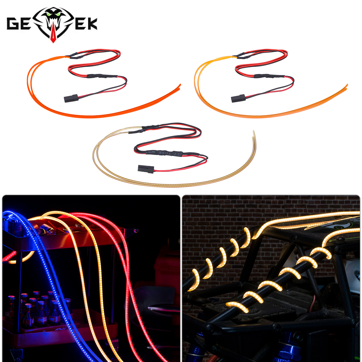 Car Accessories Tape - LED Strip Verlichting Night Spotlight Flexibele
