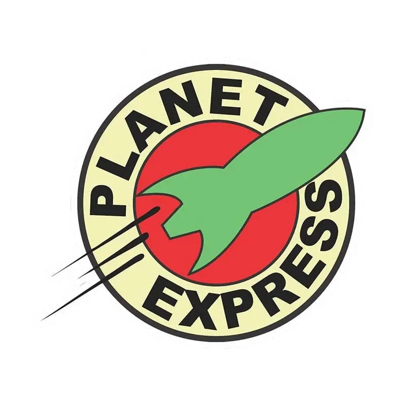 Car Accessories Jdm - Persoonlijkheid JDM Vinyl Futurama Planet Express