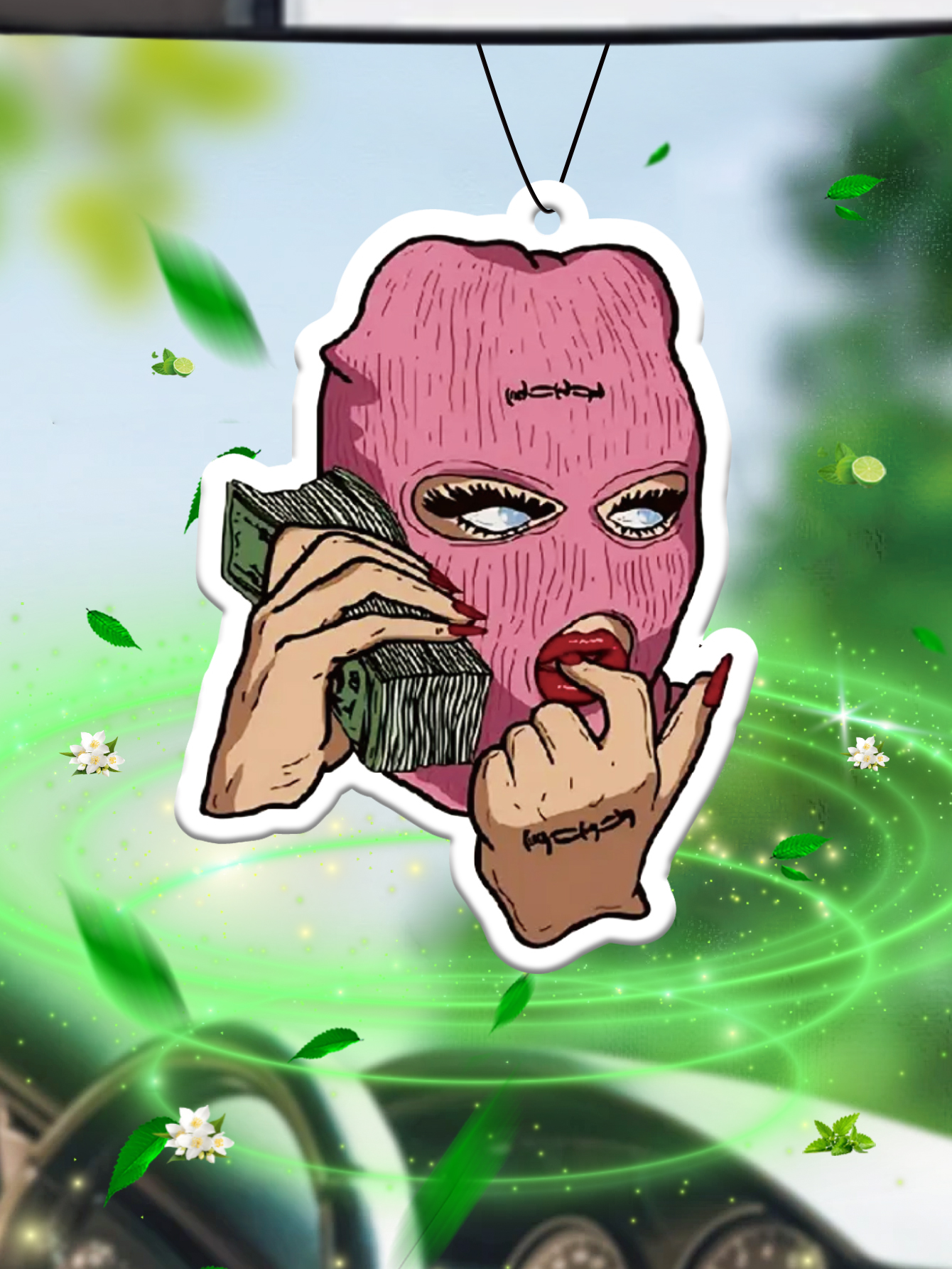 Car Accessories Juicy Couture - Pink Mask Beauty Berlin Girl Scent