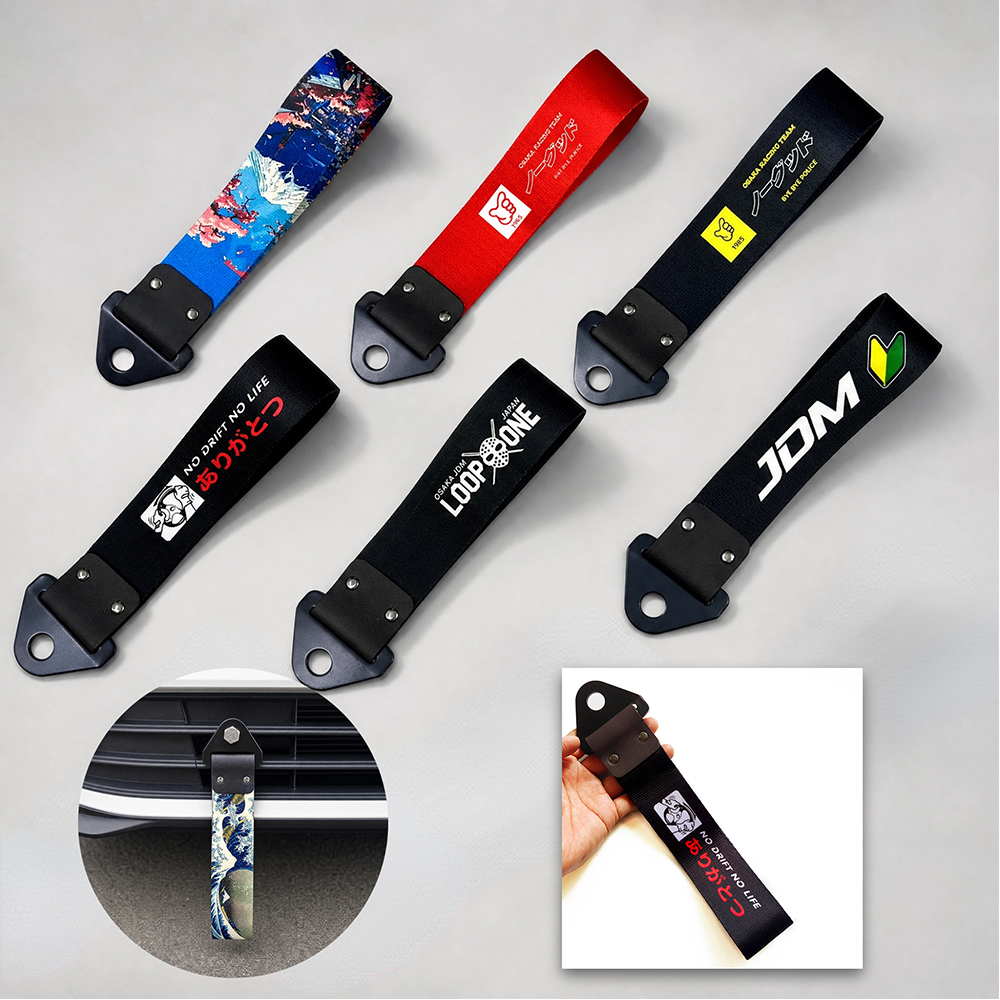 Car Accessories Jdm - 1PC Universele JDM Trailer Hook Strap