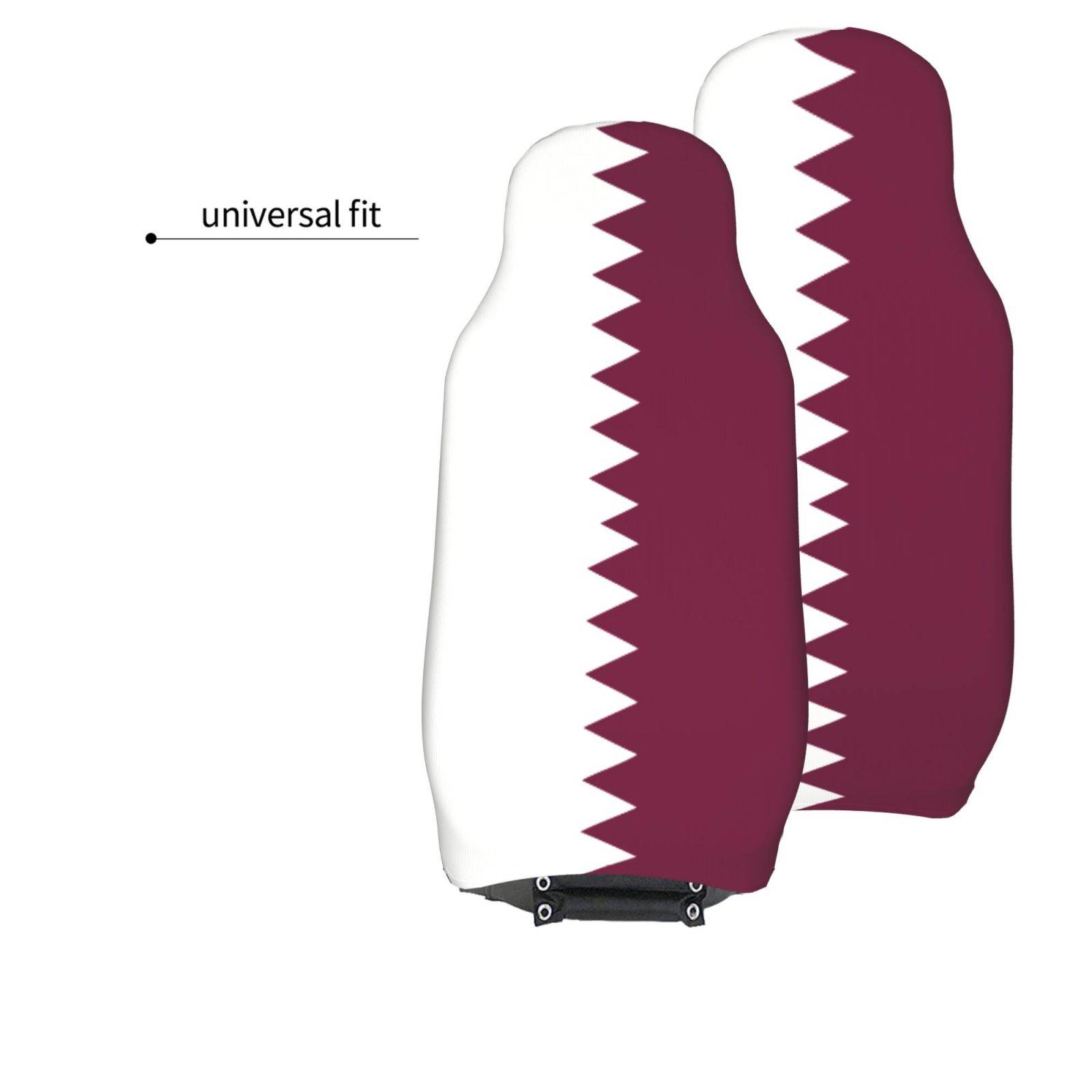 Qatar vlag bedrukte autostoelh - Qatar Car Accessories recensie en prijs