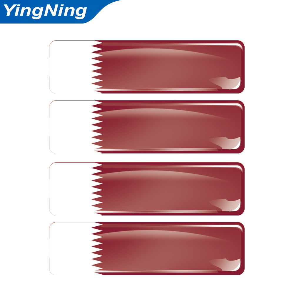 4PCS Qatar Vlag Sticker Vinyl  - Qatar Car Accessories recensie en prijs