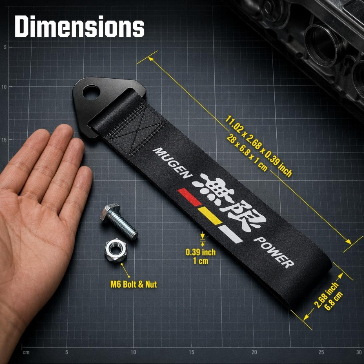 Auto RACING Sleepkabel JDM Dec - Car Accessories Jdm recensie en prijs