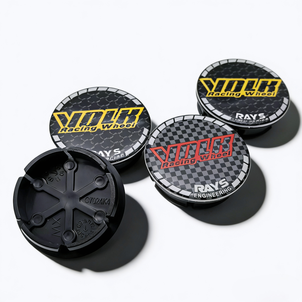 4 stuks JDM VLOK Racing Logo R - Car Accessories Jdm recensie en prijs