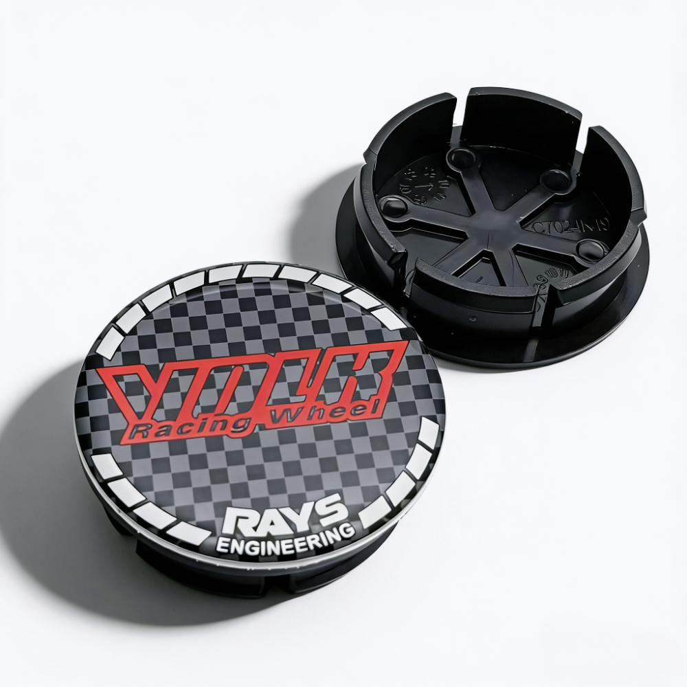 4 stuks JDM VLOK Racing Logo R - Car Accessories Jdm recensie en prijs