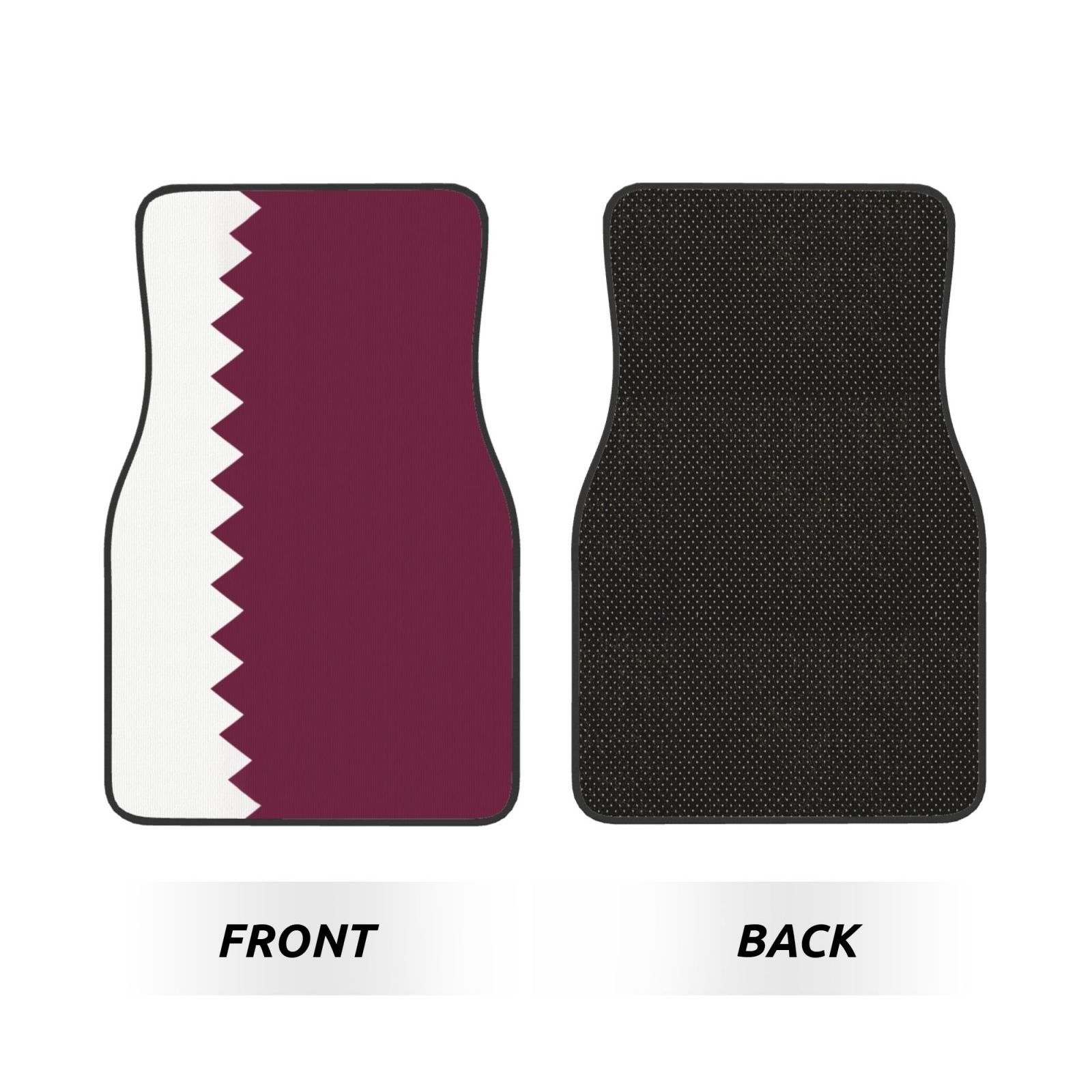 Vlag van Qatar Patroon Autovlo - Qatar Car Accessories recensie en prijs